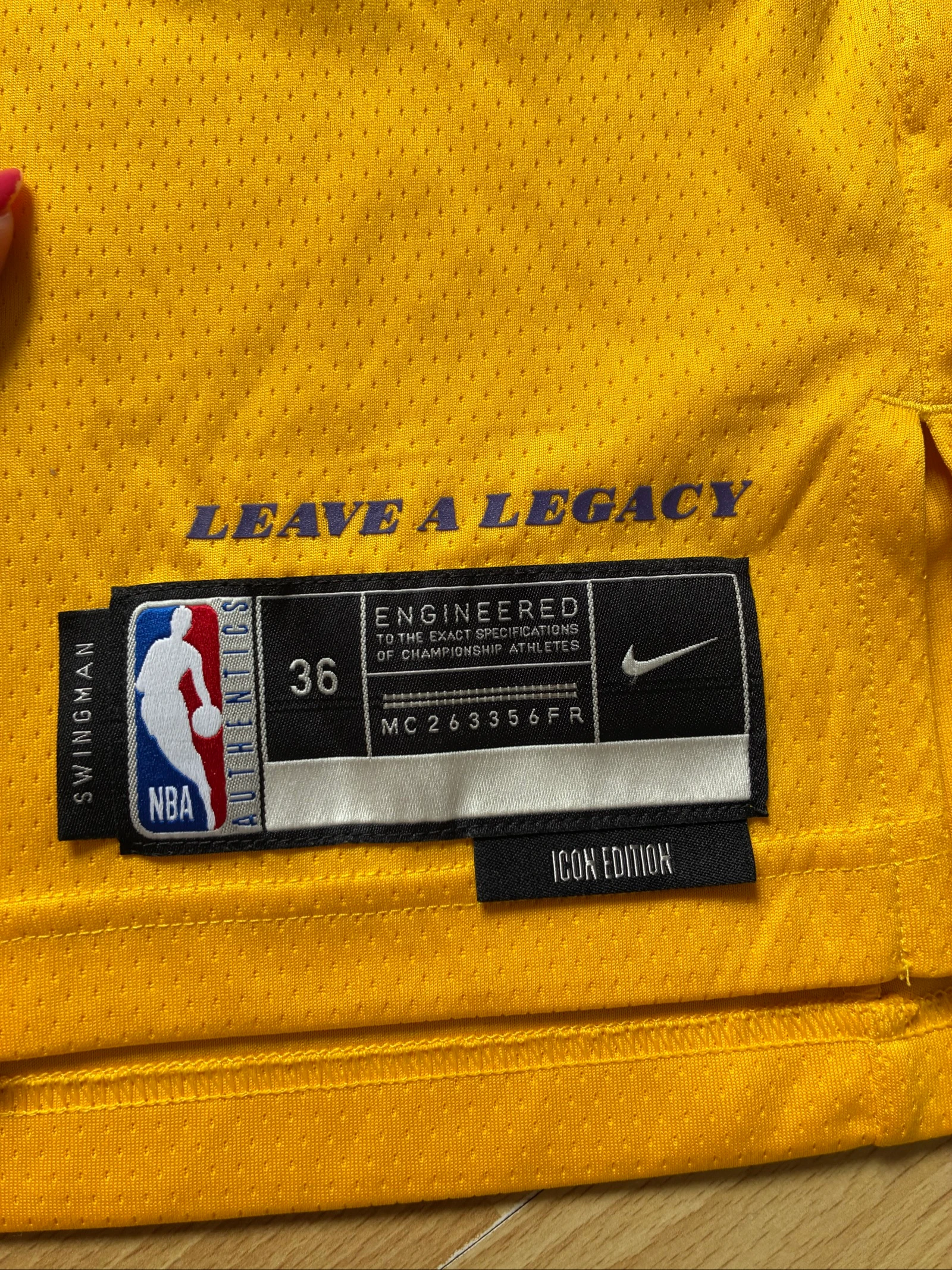Camisola de basquete Lakers Lebron James n6 P temporada 23/24 – photo 5